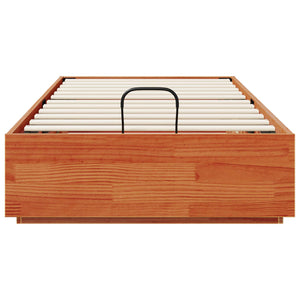 Ottoman Bettgestell 80x200 cm Kiefer Massivholz