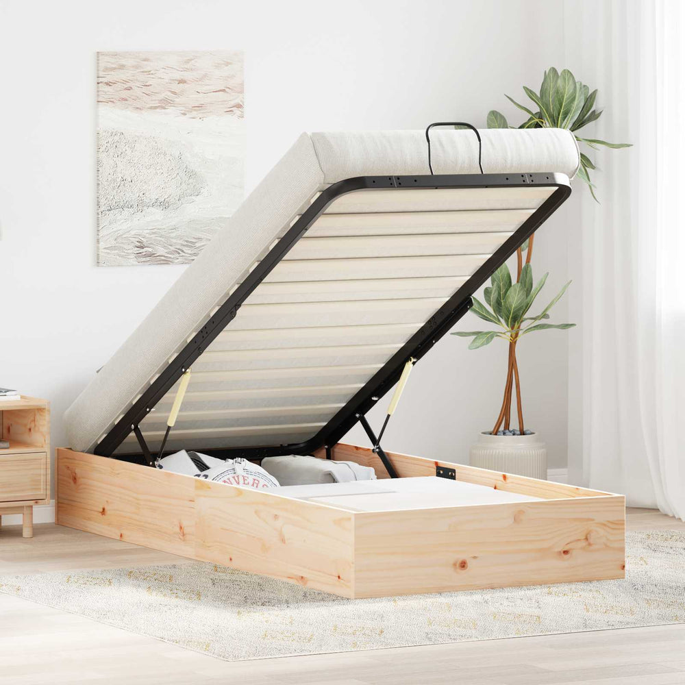 Ottoman Bettgestell 70x190 cm mit Stauraum