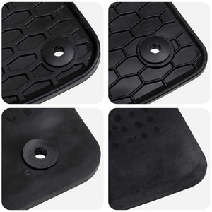 vidaXL Car Floor Mats 4 pcs Black Suitable for VW T-ROC 2017- Rubber