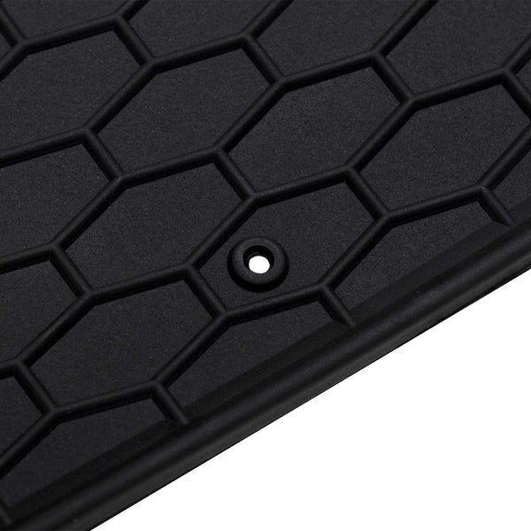 vidaXL Car Floor Mats 4 pcs Black Suitable for VW T-ROC 2017- Rubber