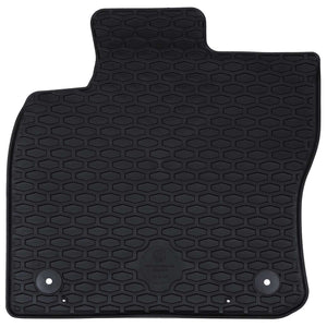 vidaXL Car Floor Mats 4 pcs Black Suitable for VW CADDY 2020- Rubber