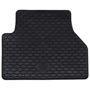 vidaXL Car Floor Mats 4 pcs Black Suitable for VW CADDY 2020- Rubber