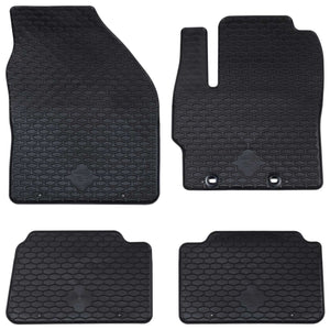 vidaXL Car Floor Mats 4 pcs Black Suitable for Toyota YARIS 2020-