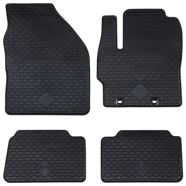 vidaXL Car Floor Mats 4 pcs Black Suitable for Toyota YARIS 2020-