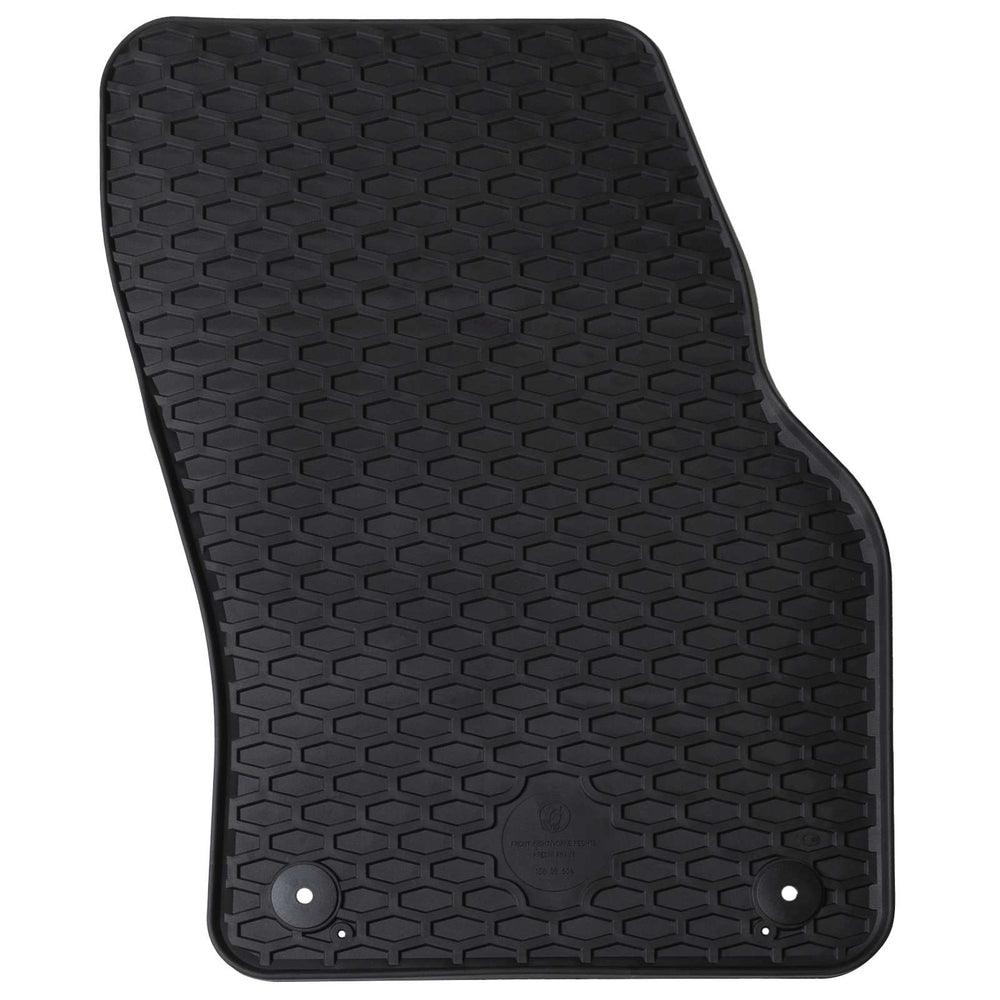 vidaXL Car Floor Mats 4 pcs Black Suitable for Audi Q3 2019-2025 Rubber