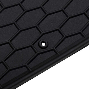 vidaXL Car Floor Mat 3 pcs Black Suitable for Iveco DAILY 2014- Rubber