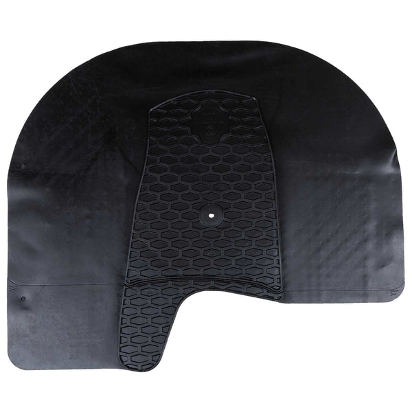 vidaXL Car Floor Mats 3 pcs Black Suitable for VW T5 2010-2015 Rubber