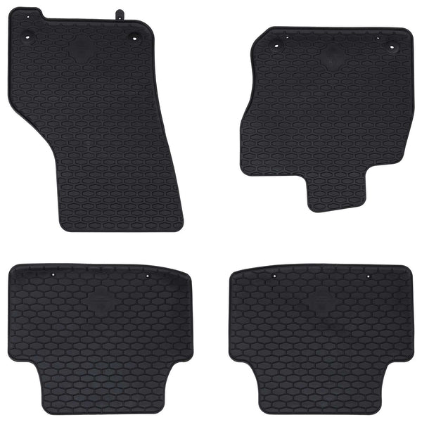 vidaXL Car floor mat 4 pcs Black suitable for LEON eTSI MHEV 2020-