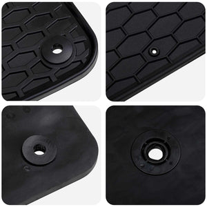 vidaXL Car Floor Mats 4 pcs Black suitable for VW ID.3 2019- Rubber