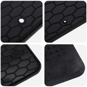 vidaXL Car Floor Mats 4 pcs Black Suitable for Kia RIO, STONIC 2017-