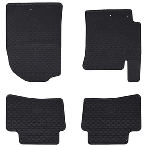 vidaXL Car Floor Mats 4 pcs Black Suitable for Kia RIO, STONIC 2017-
