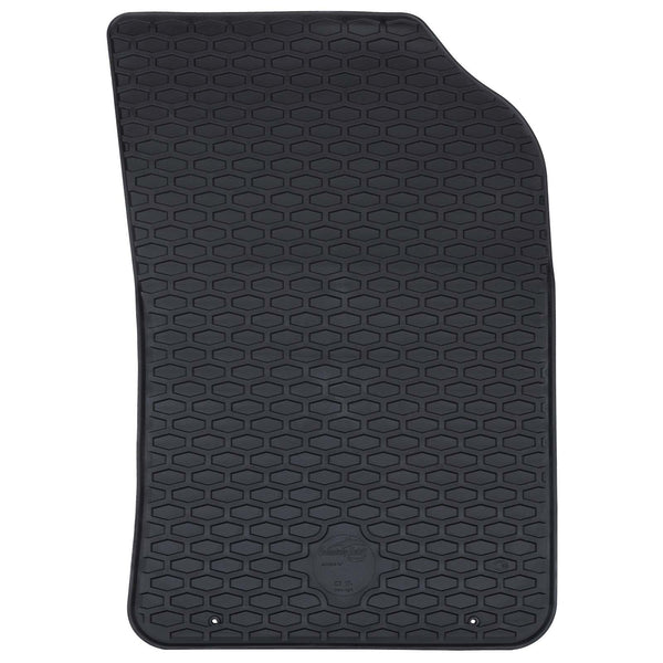 vidaXL Car Floor Mats 4 pcs Black suitable for C3 2017-2024 Rubber