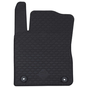 vidaXL Car Floor Mats 4 pcs Black suitable for C3 2017-2024 Rubber