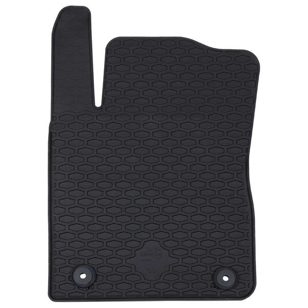 vidaXL Car Floor Mats 4 pcs Black suitable for C3 2017-2024 Rubber