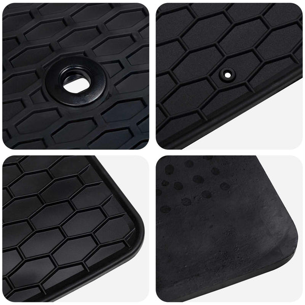 vidaXL Car Floor Mats 4 pcs
