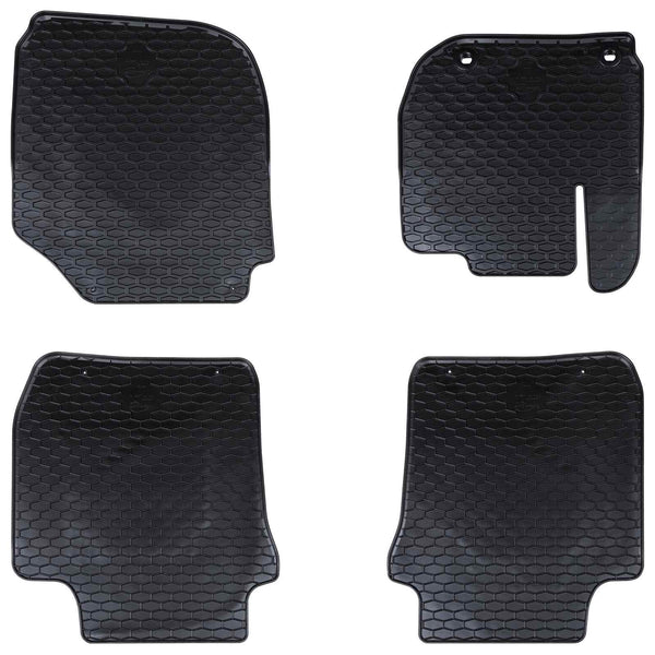 vidaXL Car Floor Mats 4 pcs