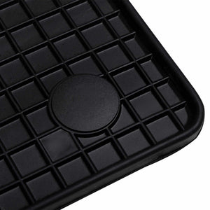 vidaXL Car Floor Mats 4 pcs Black Suitable for MERCEDES E 2009-2016