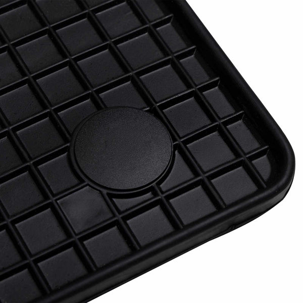 vidaXL Car Floor Mats 4 pcs Black Suitable for MERCEDES E 2009-2016