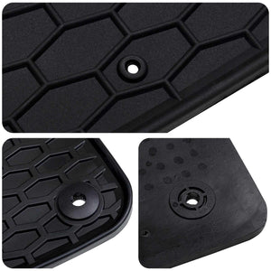 vidaXL Car Floor Mats 4 pcs Black Suitable for FABIA III 2014-2022