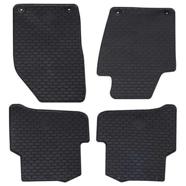 vidaXL Car Floor Mats 4 pcs Black Suitable for FABIA III 2014-2022