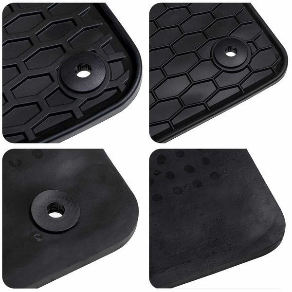 vidaXL Car Floor Mats 4 pcs Black Suitable for VOLVO XC60 2009-2017