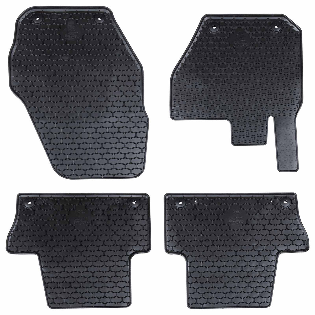 vidaXL Car Floor Mats 4 pcs Black Suitable for VOLVO XC60 2009-2017