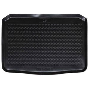 vidaXL Trunk Mat Black Rubber