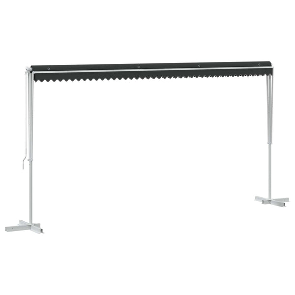 vidaXL Freestanding Awning Anthracite 5 x 3 m Polyester
