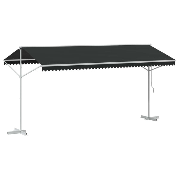 vidaXL Freestanding Awning Anthracite 5 x 3 m Polyester