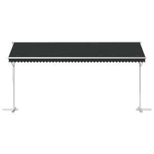vidaXL Freestanding Awning Anthracite 5 x 3 m Polyester