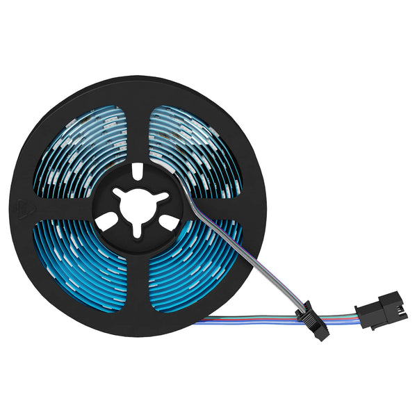 vidaXL LED Strip 2 pcs Black and Transparent 3000 mm