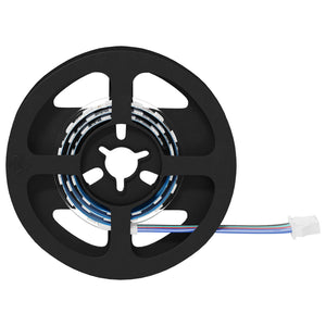 vidaXL LED Strips 2 pcs Black and Transparent 350 mm