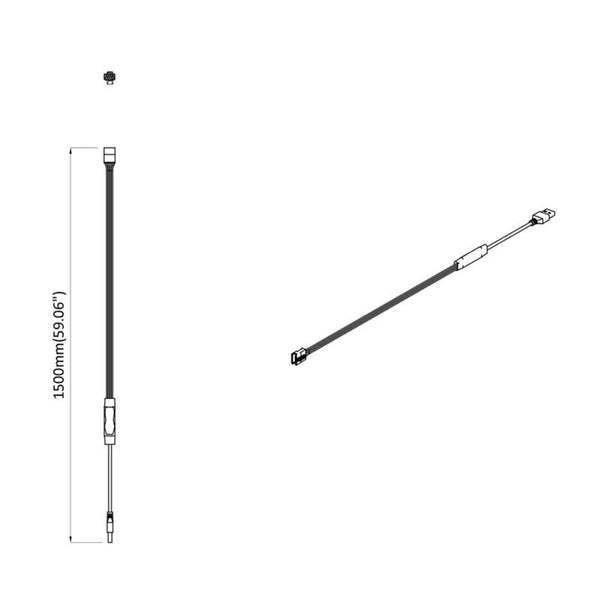 LED Streifen 1200 mm, 2er-Set