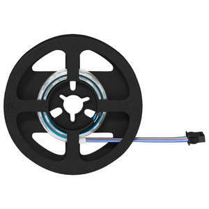 LED Streifen 2er Set, 250mm, Schwarz & Transparent