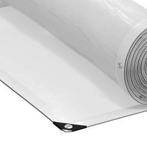 Transparente Pflanzenabdeckung 2x2 m