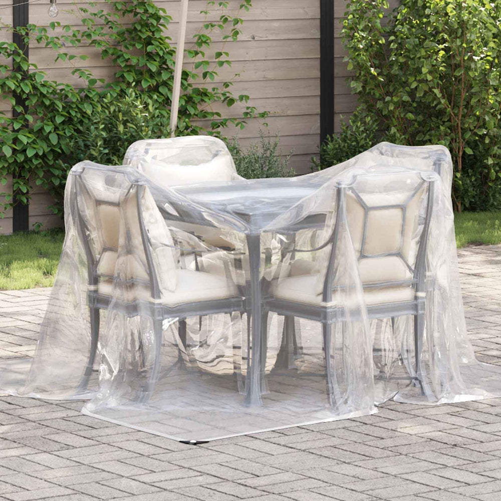 Transparente Pflanzenabdeckung 2x2 m
