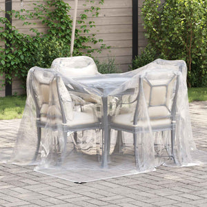 Transparente Pflanzenabdeckung 2x2 m