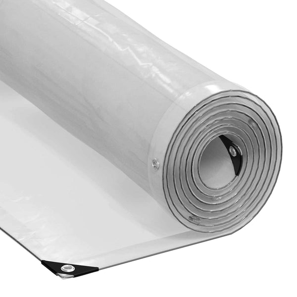 vidaXL Plant Cover Transparent 8 x 8 m PE