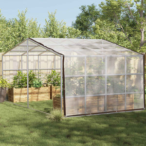 vidaXL Transparent Plant Cover 5 x 5 m PE