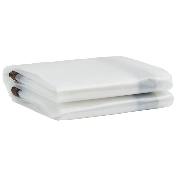 vidaXL Transparent Plant Cover 5 x 5 m PE