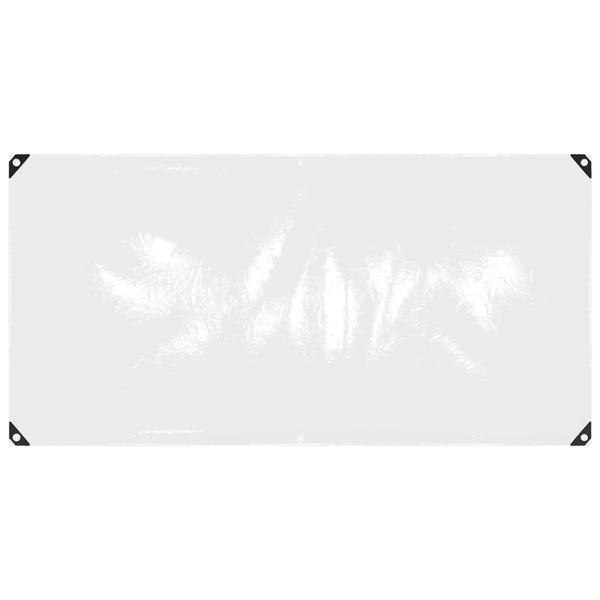 vidaXL Plant Cover Transparent 1 x 2 m PVC