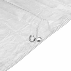 vidaXL Transparent Plant Cover 4 x 4 m PVC