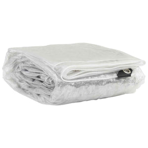 vidaXL Transparent Plant Cover 4 x 4 m PVC