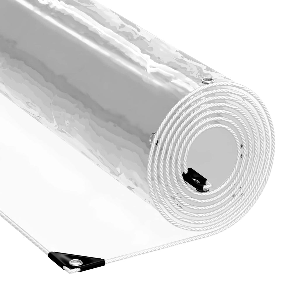 vidaXL Transparent Plant Cover 5 x 8 m PVC