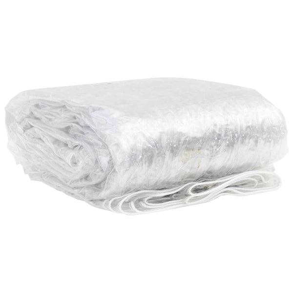 vidaXL Plant Cover Transparent 5 x 12 m PVC