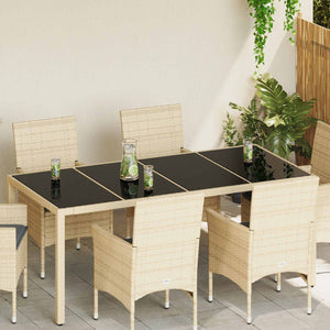 vidaXL Tabletop 4 pcs Black Glass