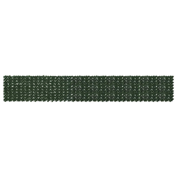 vidaXL Artificial Leaf Hedge Roll Dark Green 500 x 75 cm