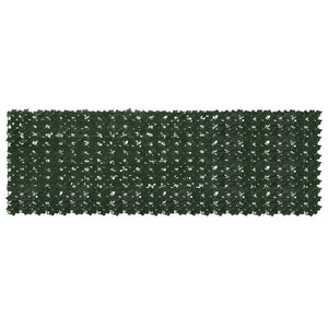 vidaXL Artificial Leaf Hedge Roll Dark Green 300 x 100 cm