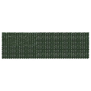 vidaXL Artificial Leaf Balcony Screen Dark Green 500 x 150 cm