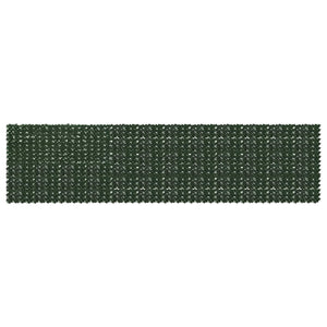 vidaXL Balcony Screen with Leaves Dark Green 600 x 150 cm
